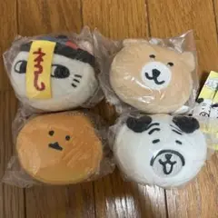 ナガノキャラクターズ もっちる フェイスマスコット　4点