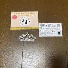 美男ですね オリジナルヘアピン ティアラデザイン