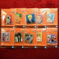ワンピース アクリルチャーム 10種コンプ