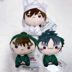 忍たま乱太郎 ドクタケ忍者隊最強の軍師 もちぴこぬいぐるみ 第四弾 3種セット