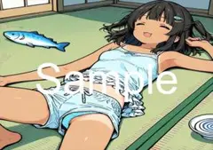 A4サイズアートポスター 1点もの 美女ポスター最高品質 E- H-９２