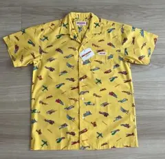 新品 miki house men’s ミキハウス 開襟 オープンカラー シャツ
