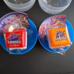 ガチャガチャ　JUGGLER ジャグラー 音が鳴る！ スイッチキーホルダー ２個