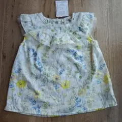 party pick 花柄 トップス 120サイズ　⭐未使用