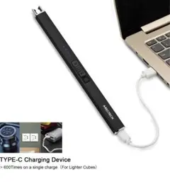 ARECTECH ライター 電気ライター キャンドルライター充電式USBライター
