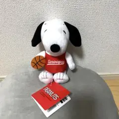 PEANUTS SNOOPY ぬいぐるみ スポーツ バスケ