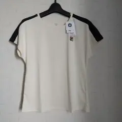 FILA テニスウェア XL クリーム色/ネイビー
