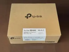 TP-Link 「Archer BE400」デュアルバンドWi-Fi 7ルーター