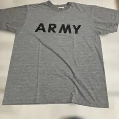 米陸軍ARMY プリント Tシャツ Mサイズ グレー