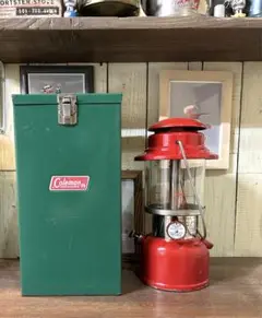 メッキタンクの赤ランタン1956年5月 カナダコールマン 200r52 メッキタンクの赤ランタン1956年5月 カナダコールマン 200r52