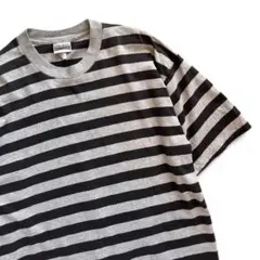 BASIC EDITION ベーシックエディション ボーダーTシャツ アメリカ製