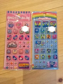 ANGEL BLUE タイルシールセット 2個