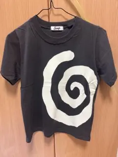 レタリングTシャツ　短丈　y2k