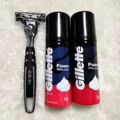 Gillette　ジレット　シェービングフォーム　50ml ✕ ２個
