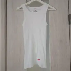 Supreme Hanes ホワイトタンクトップ M