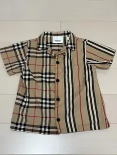 BURBERRYバーバリー ノバチェック半袖シャツ2Y92㎝