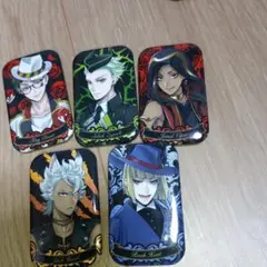 ツイステワンダーランドスクエア缶バッジ5種５個