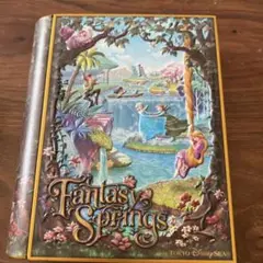 美品ディズニーランド Fantasy Springs Book型缶