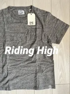 Riding High 未使用新品　グレー Tシャツ ポケット付き