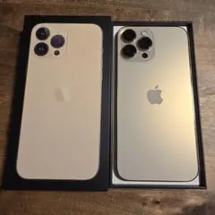 【美品】iPhone13pro Max ゴールド　128GB　箱あり