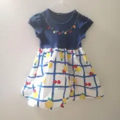 Moujonjon　くだもの　ワンピース　80