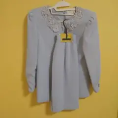 Blancheur ライトブルースカートスーツ