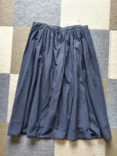 McGREGOR 膝丈スカート 紺色 未使用タグ付き