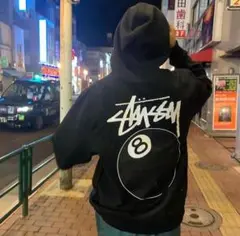 ステューシー　パーカー 8ボール