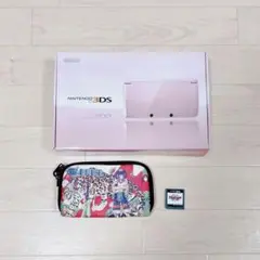極美品 人気 生産終了 Nintendo3DS ミスティピンク 本体 フルセット