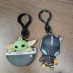 グローグとマンダロリアン キーホルダーセット スター・ウォーズ
