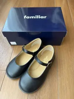 最終お値下げ！familiar フォーマルシューズ 17.0 ブラック
