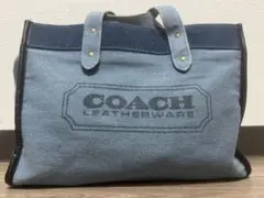 COACH(コーチ)デニム トートバッグ