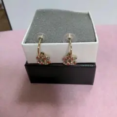 シャネル CHANEL ココマーク マルチカラーピアス 美品