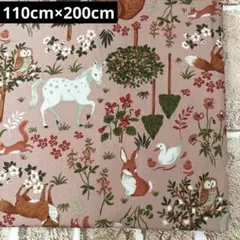 オックス生地 森の動物 110cm×200cm