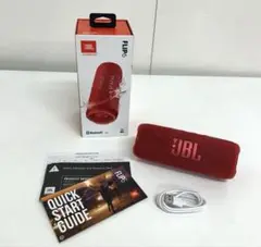 ジャンク品　JBL FLIP6 ワイヤレススピーカー レッド　音割れ　修理必要 ジャンク品 JBL FLIP6 ワイヤレススピーカー レッド 音割れ 修理