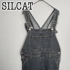 SILCAT オーバーオール【M】綿100% デニム