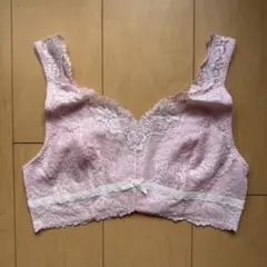 フェリシモ Felissimo ボリュームおさえてフラットブラ サイズLL
