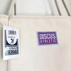 PLAZA限定 DISCUS ディスカス キャンバストートバッグ　オフホワイト