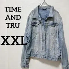 ✨️海外古着✨️TIME AND TRU 【XXL】デニムジャケット Gジャン