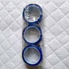 体育館 ラインテープ ブルー40mm×50m*0.55MM 3巻