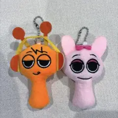 スプランキー オレン ピンキ キーホルダー