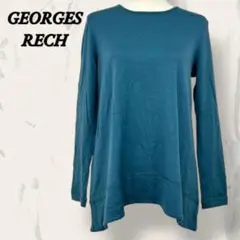 GEORGES RECH ジョルジュレッシュ ニット セーター ブルー
