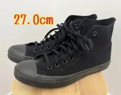 【美品】Converse All Star Hi Black 27.0cm