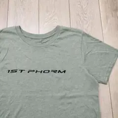US古着 キッズTシャツ 1ST PHORM カーキ ユースXL