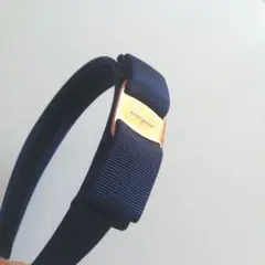 フェラガモ*カチューシャ*青系
