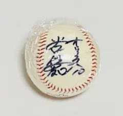 野球　オリックス　谷佳知選手直筆サインボール　美品