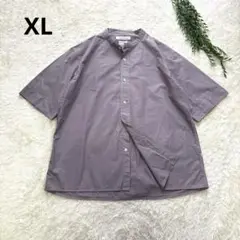GREEN LABEL RELAXING 半袖シャツトップスパープル 綿100
