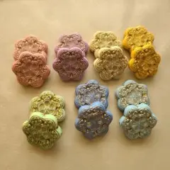 花形ビーズ 14個セット