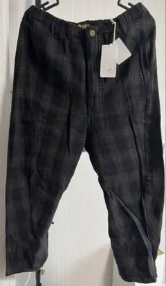 bitblue チェックサルエルパンツ Fサイズ