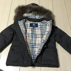 美品 バーバリー ダウンダッフルコート 100